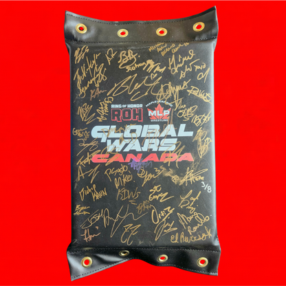MLP/ROH Global Wars Autographed Turnbuckle 3/8