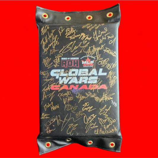MLP/ROH Global Wars Autographed Turnbuckle 3/8