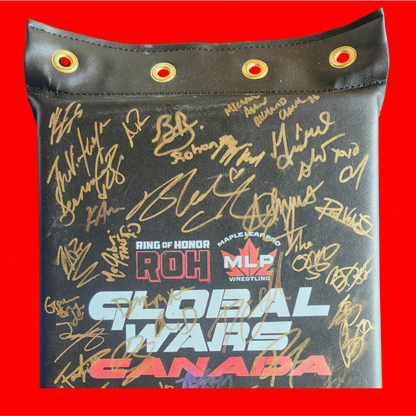MLP/ROH Global Wars Autographed Turnbuckle 3/8