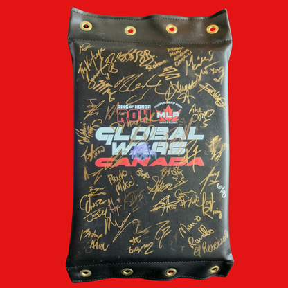 MLP/ROH Global Wars Autographed Turnbuckle 6/8