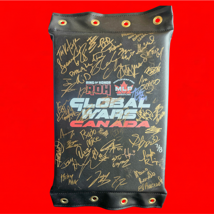 MLP/ROH Global Wars Autographed Turnbuckle 7/8