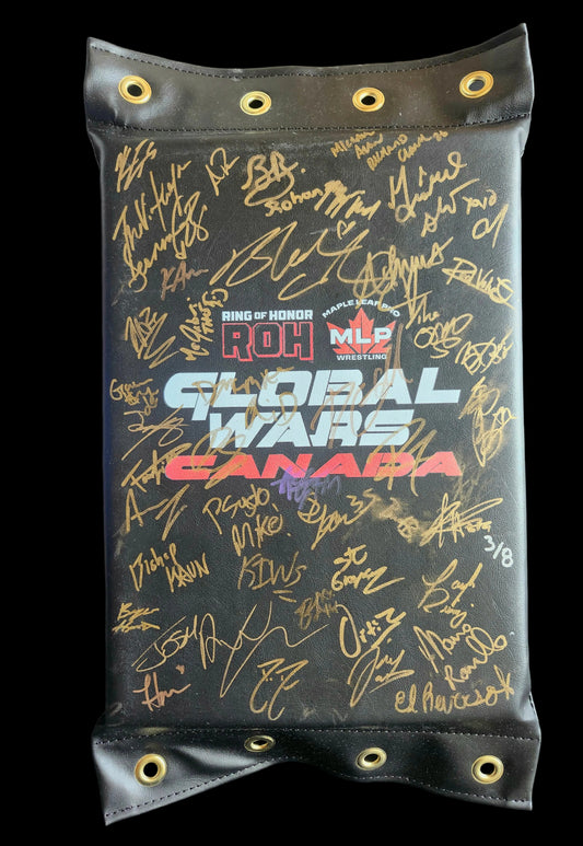 MLP/ROH Global Wars Autographed Turnbuckle 3/8