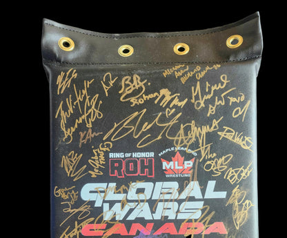 MLP/ROH Global Wars Autographed Turnbuckle 3/8