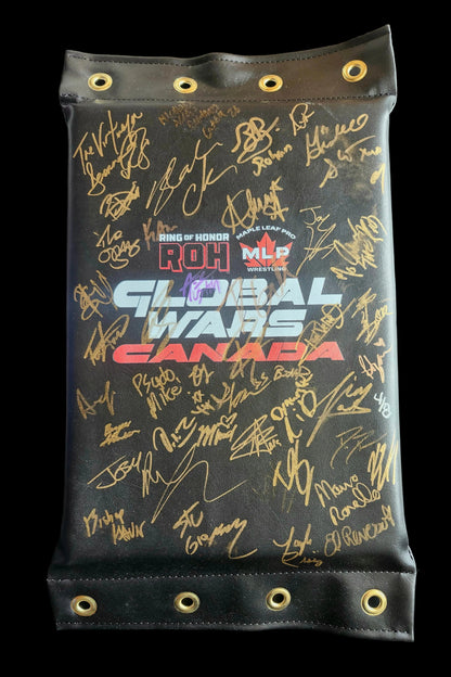 MLP/ROH Global Wars Autographed Turnbuckle 4/8