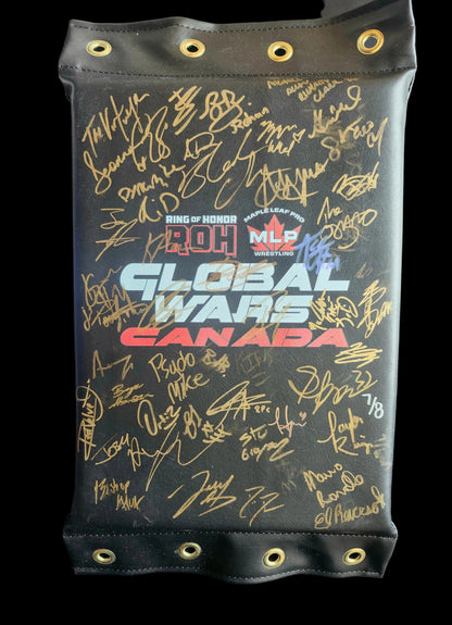 MLP/ROH Global Wars Autographed Turnbuckle 7/8