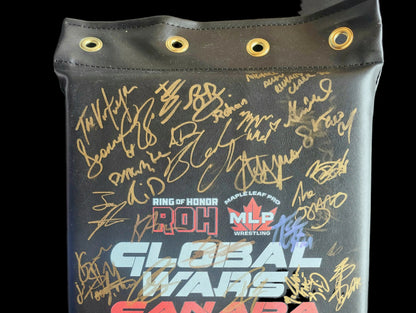 MLP/ROH Global Wars Autographed Turnbuckle 7/8